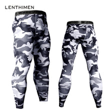 Load image into Gallery viewer, DOSIM Mens Joggers Compression Pants Men Crossfit Pants Camouflage Army Skinny Leggings MMA GYMS Trousers Fitness Tights Sweatpants