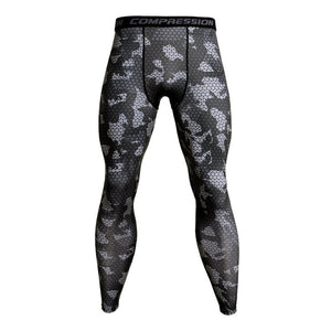 DOSIM Mens Joggers Compression Pants Men Crossfit Pants Camouflage Army Skinny Leggings MMA GYMS Trousers Fitness Tights Sweatpants