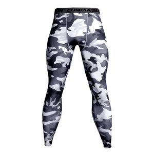 DOSIM Mens Joggers Compression Pants Men Crossfit Pants Camouflage Army Skinny Leggings MMA GYMS Trousers Fitness Tights Sweatpants