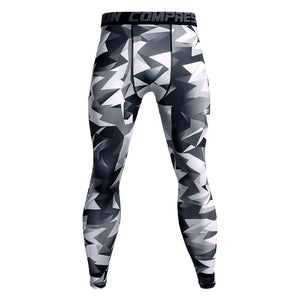 DOSIM Mens Joggers Compression Pants Men Crossfit Pants Camouflage Army Skinny Leggings MMA GYMS Trousers Fitness Tights Sweatpants