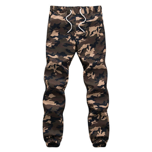 DOSIM Cotton Mens Jogger Autumn Pencil Harem Pants 2018 Men Camouflage Military Pants Loose Comfortable Cargo Trousers Camo Jogger