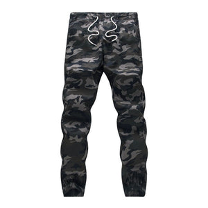 DOSIM Cotton Mens Jogger Autumn Pencil Harem Pants 2018 Men Camouflage Military Pants Loose Comfortable Cargo Trousers Camo Jogger