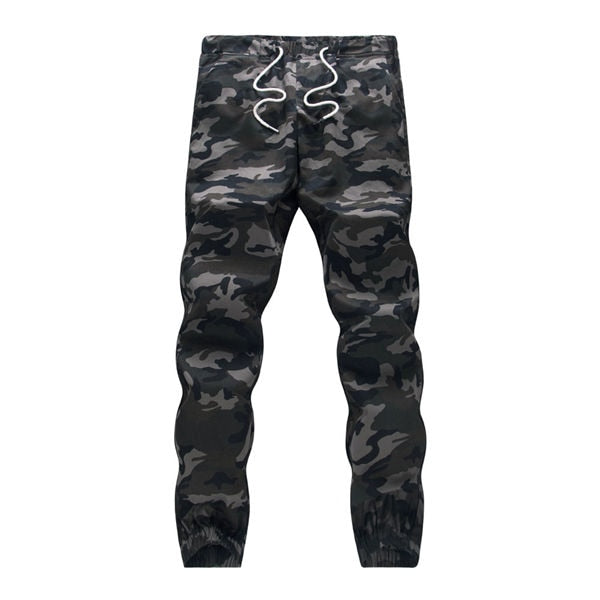 DOSIM Cotton Mens Jogger Autumn Pencil Harem Pants 2018 Men Camouflage Military Pants Loose Comfortable Cargo Trousers Camo Jogger