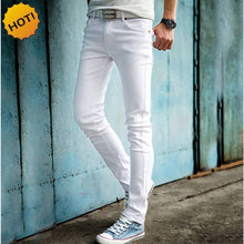 Load image into Gallery viewer, DOSIM High Quality 2019 Fashion Slim Male White Jeans Men&#39;s trousers Mens Casual Pants Skinny Pencil Pants Boys Hip Hop pantalon homme