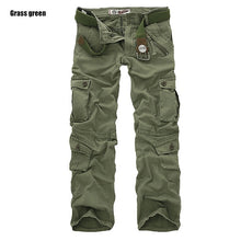 Load image into Gallery viewer, DOSIM 2019 High Quality Men&#39;s Cargo Pants Casual Loose Multi Pocket Military Pants Long Trousers for Men Camo Joggers Plus Size 28-40